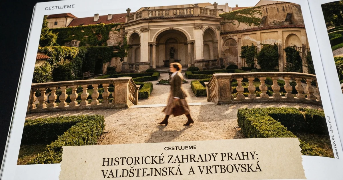 Historické zahrady Prahy: Valdštejnská a Vrtbovská - valdštejnská zahrada