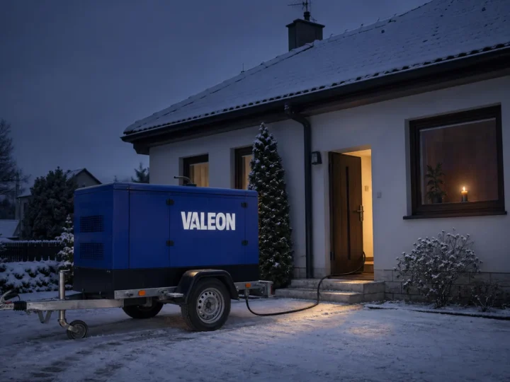 Když v lednu vypadne proud: co se v bytě opravdu hodí mít po ruce — mobilní elektrocentrála Valeon