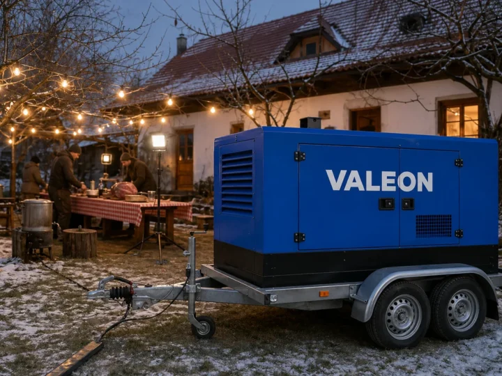 Zahradní akce v únoru: praktický návod na nezávislý zdroj proudu — mobilní elektrocentrála Valeon