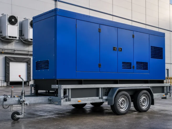 Mrazírenský sklad: jak velký agregát ochrání tuny zboží při výpadku – mobilní elektrocentrála Valeon