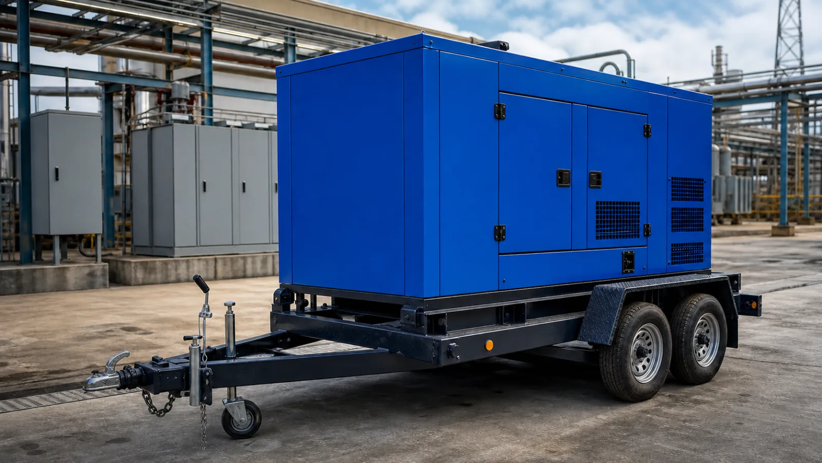 Palivová logistika pro velké stroje: nádrže, ADR a plánování doplňování – mobilní elektrocentrála Valeon