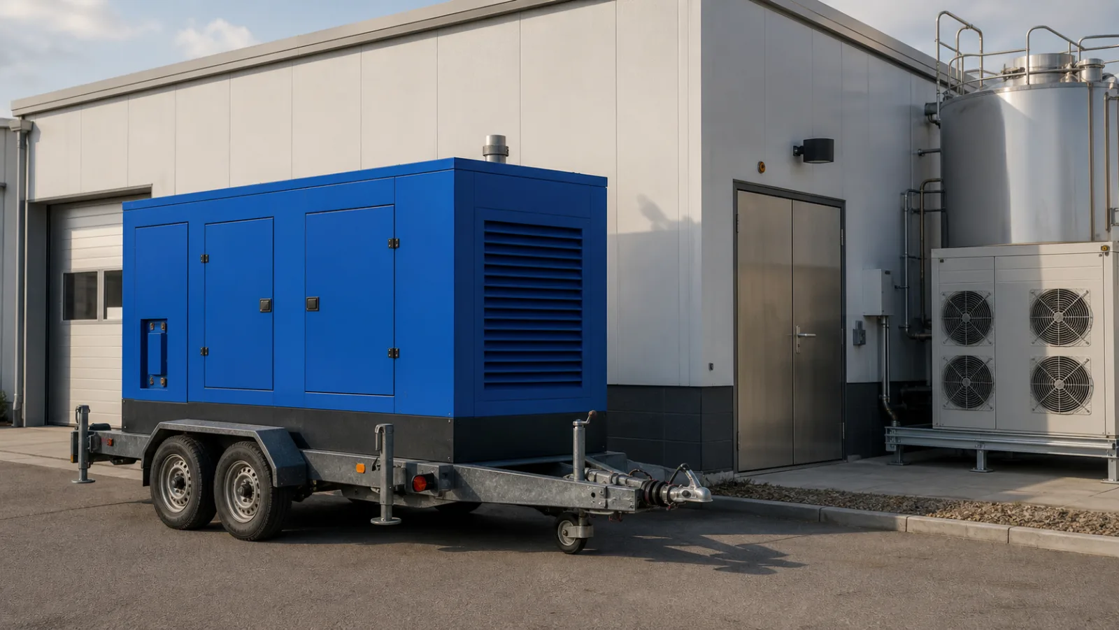 Výroba zmrzliny a letní gastro: chlad, který v sezóně nesmí povolit – mobilní elektrocentrála Valeon